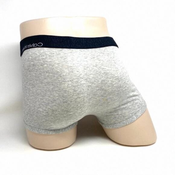 💖MEGA SALE💖Calvin Klein 1 Reconsidered Trunk Gray Cotton Men's NB2682060 L M S - Picture 2 of 8